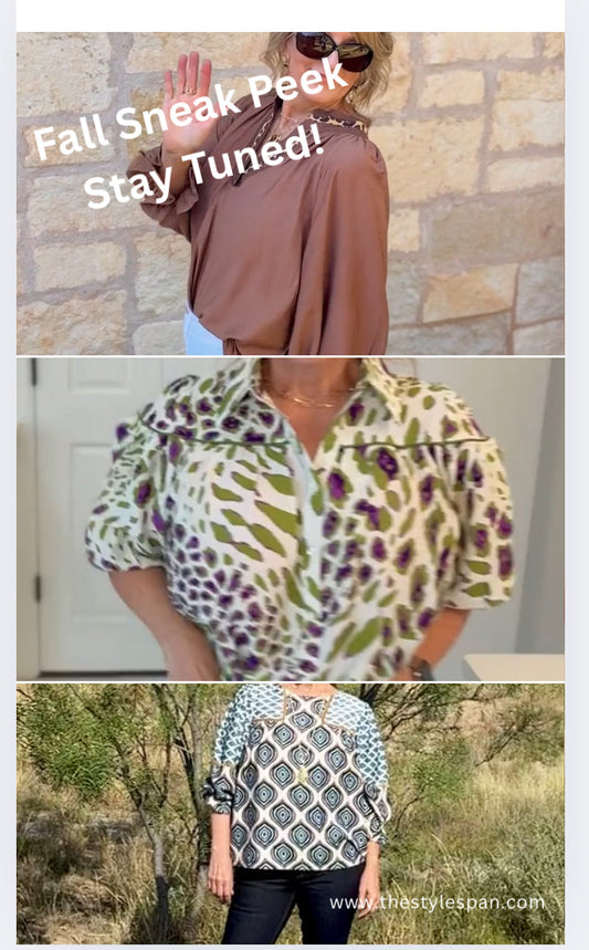 Preview of new arrivals online!