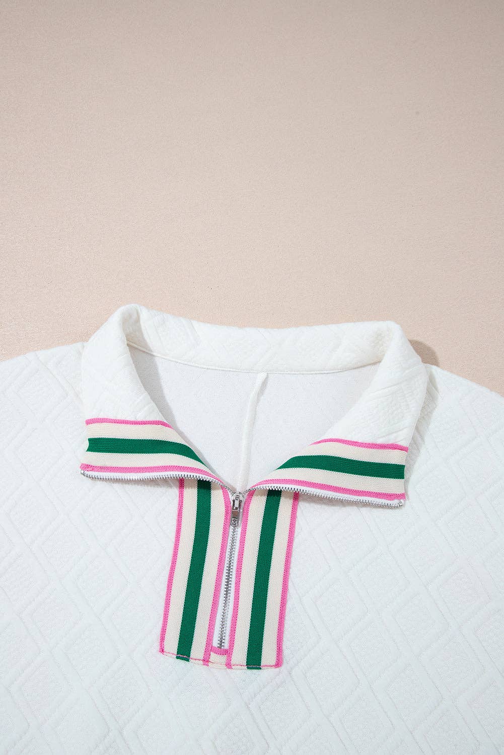 Striped Collared Half Sleeve Shirt