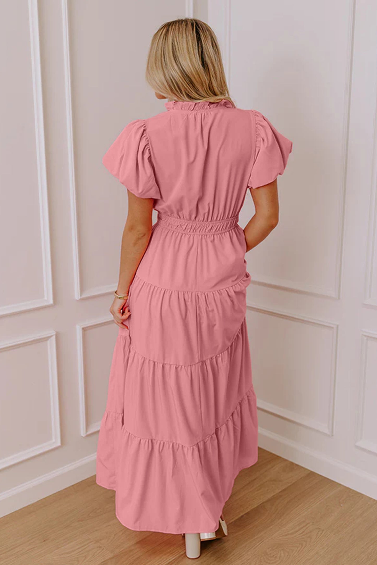 Gossamer Tiered Maxi Dress