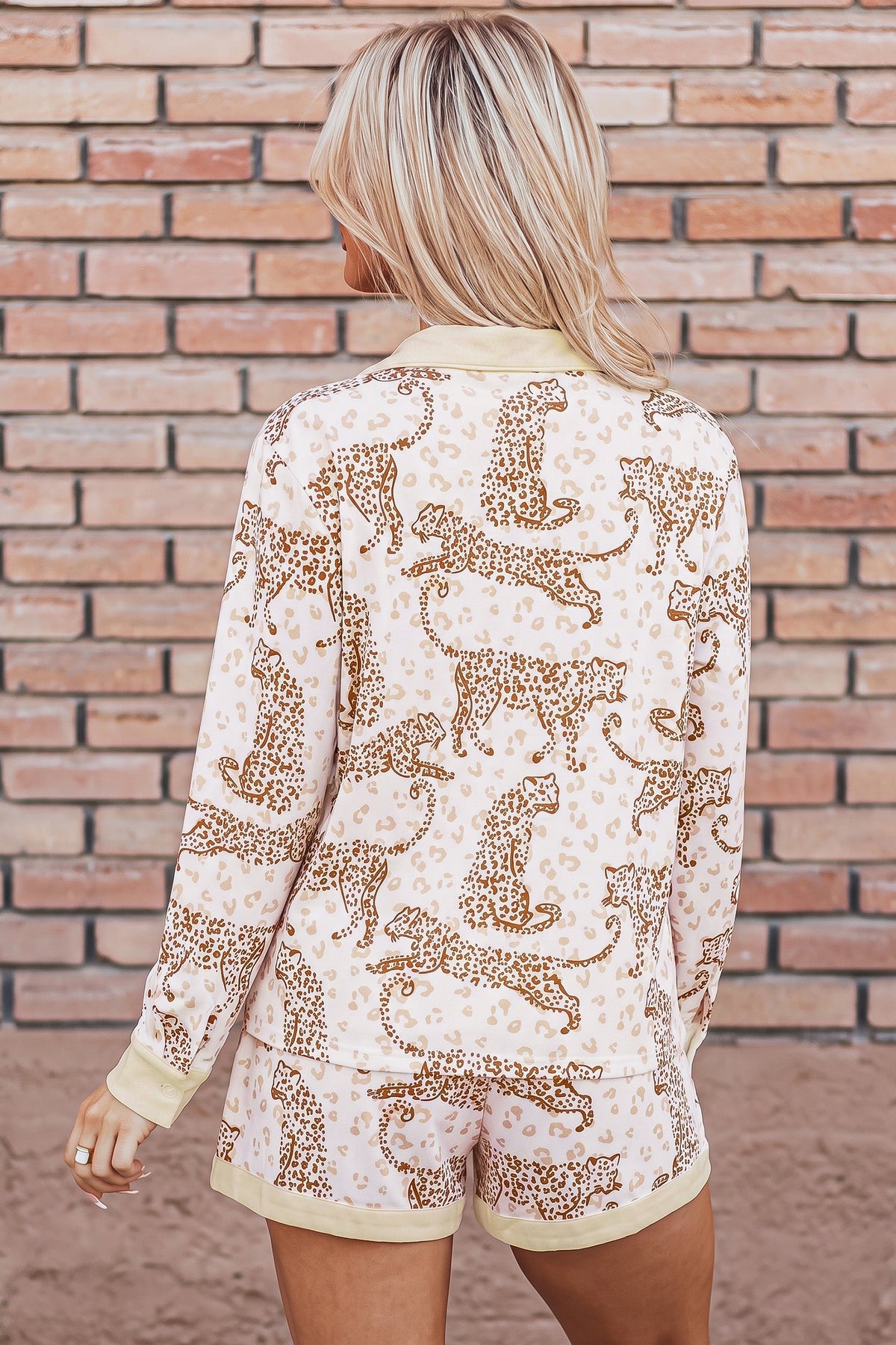 Leopard  Lounge Set
