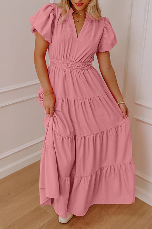 Gossamer Tiered Maxi Dress