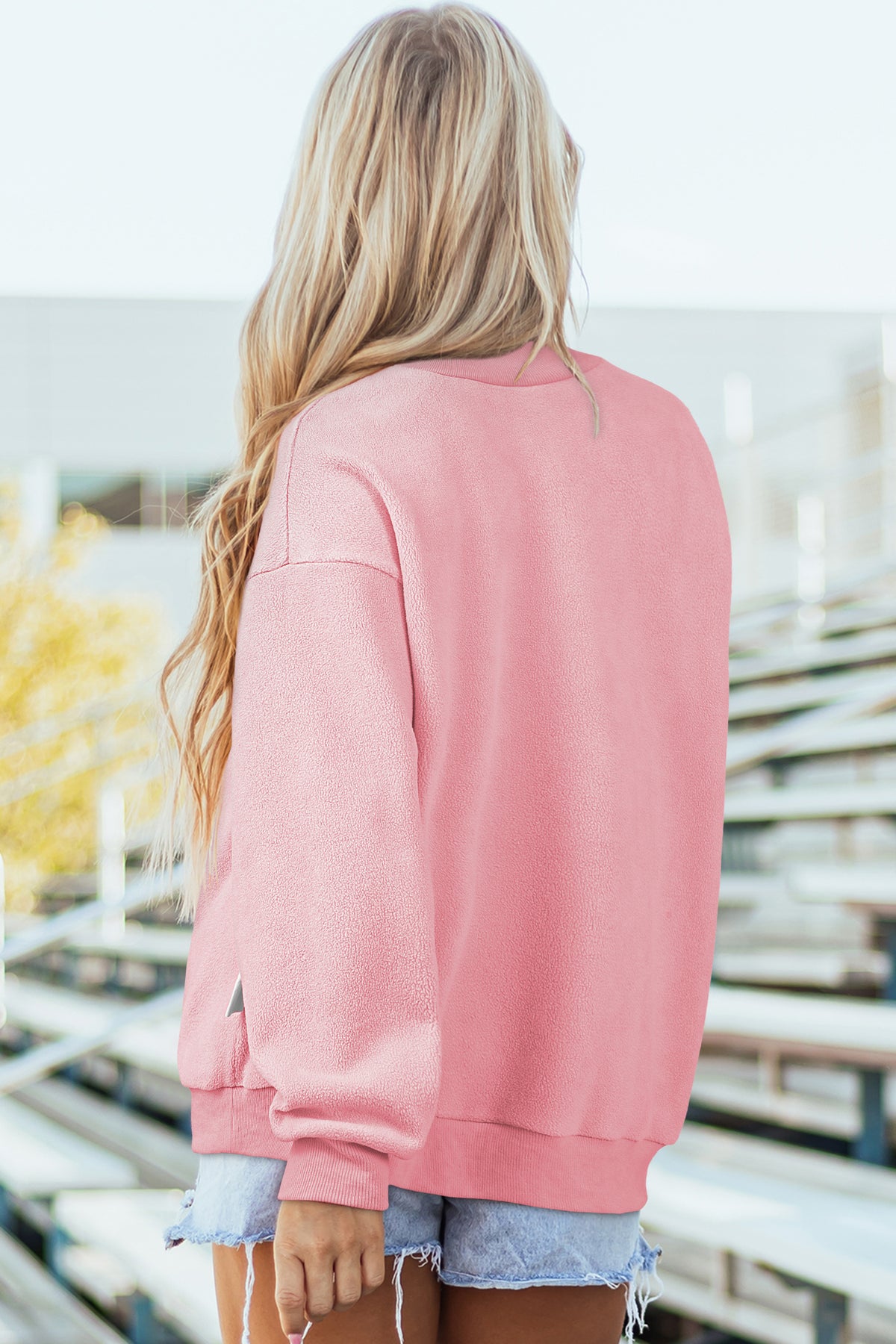 Oversize Reversible Sweatshirt