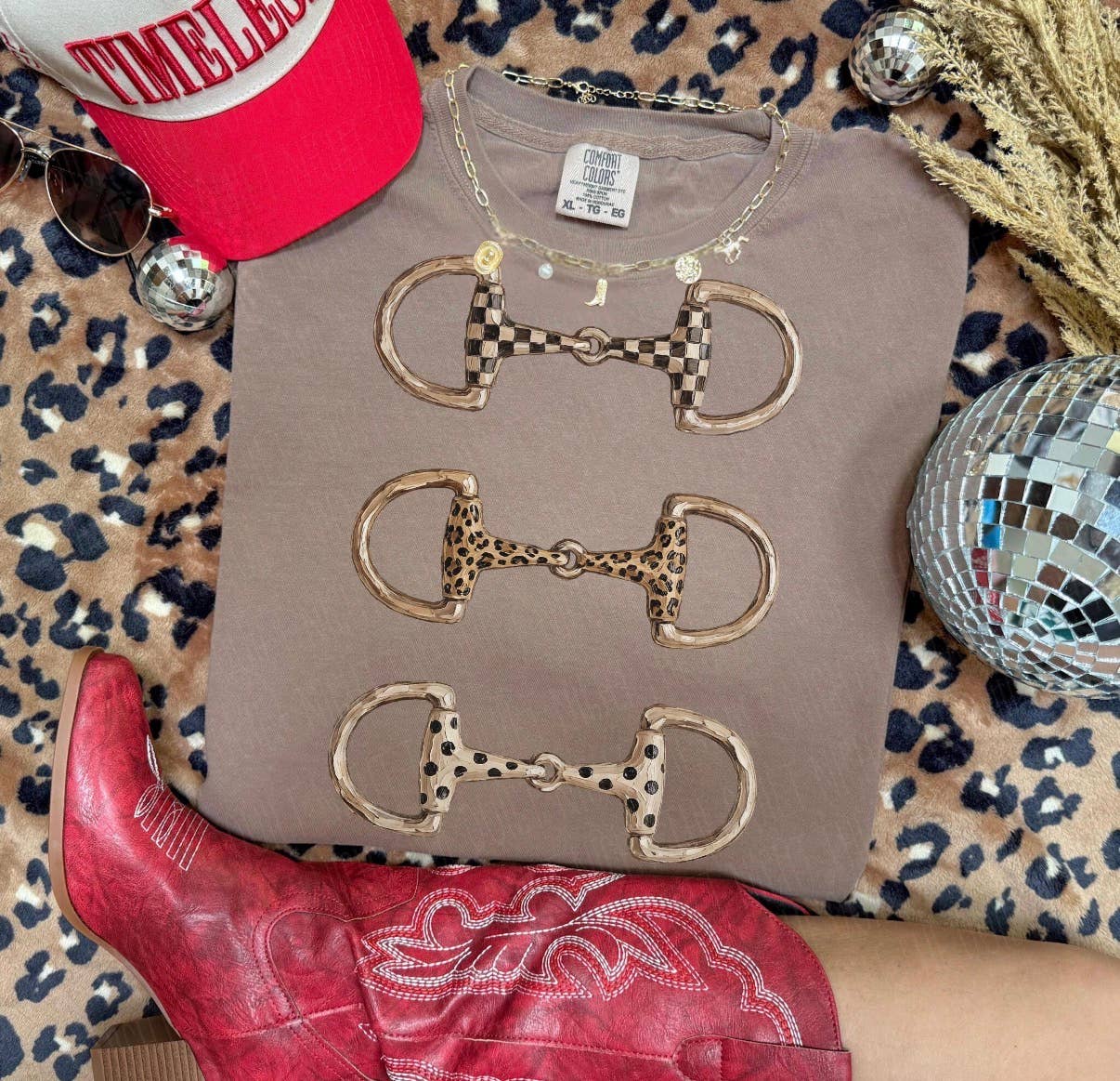 Western Horse Bit Graphic Tee