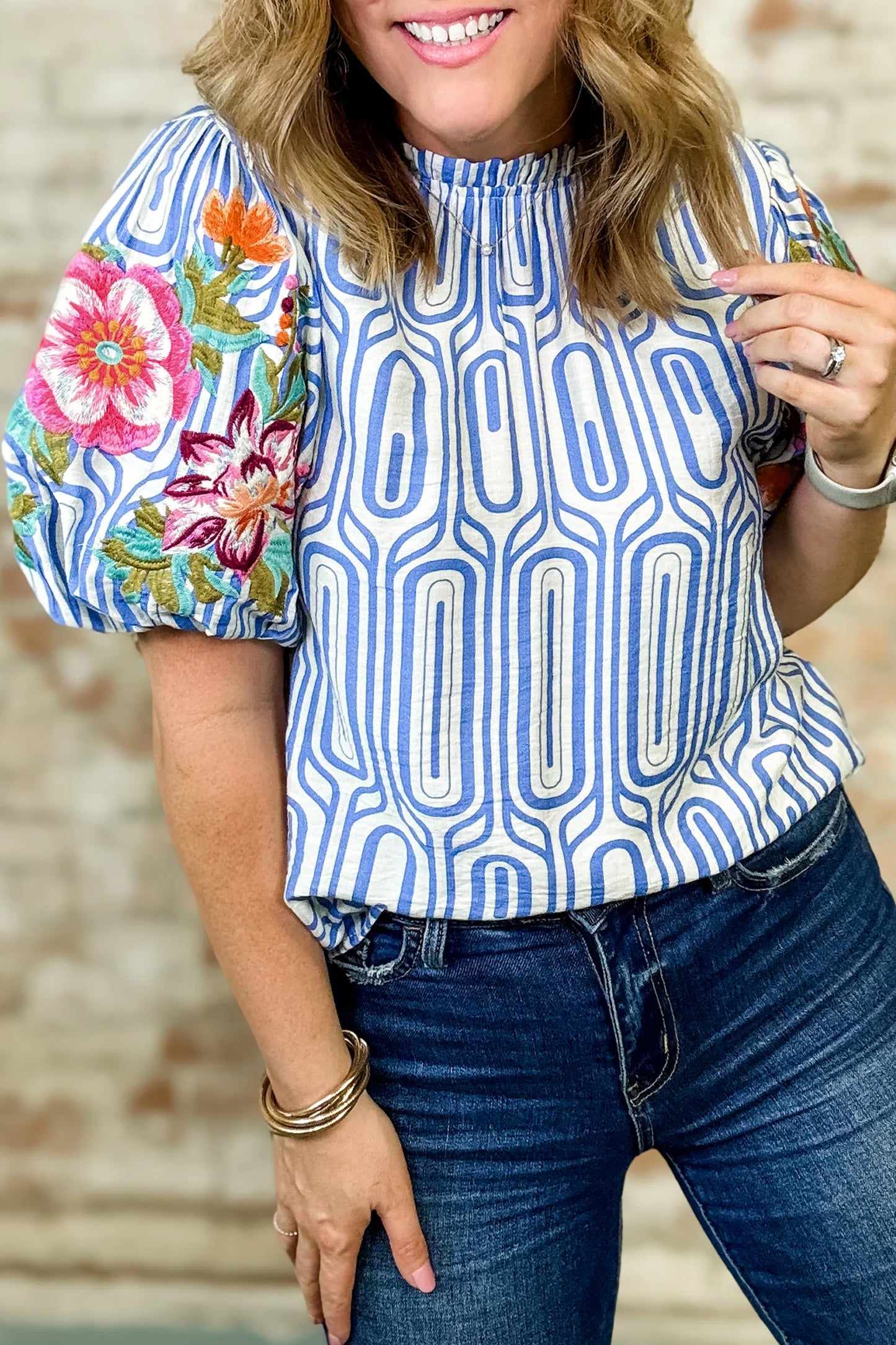 Sky Blue THML Top